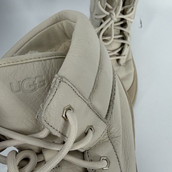 UGG Boots Size 10 Mens Ivory Neumel High Weather Hybrid Leather Waterproof Snow main image 8